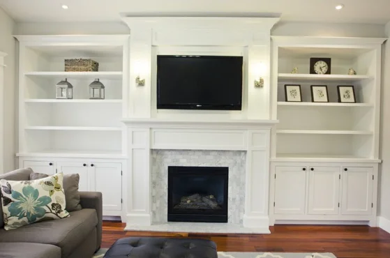Built-in Fireplace